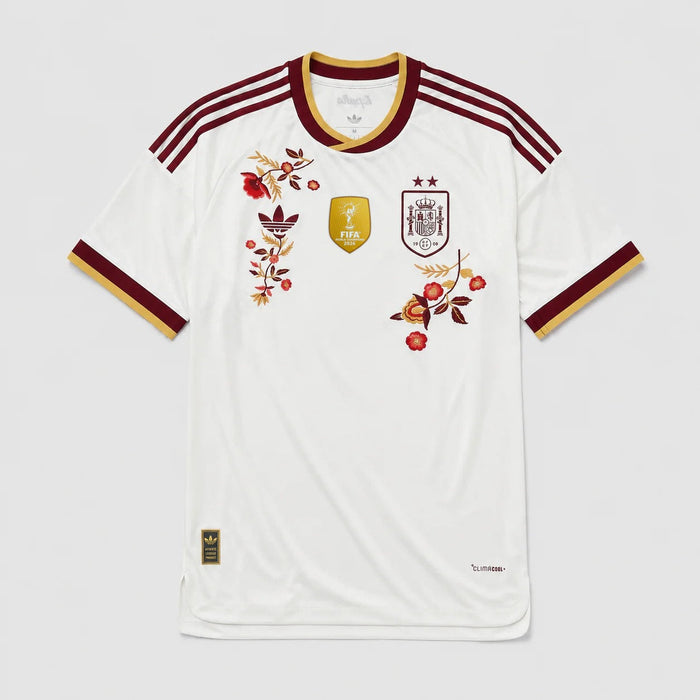 Spain Embroidered Away 26/27 Player Edition Shirt