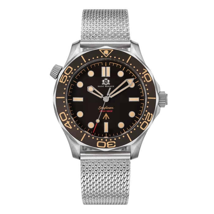 DIVER 007 — Mesh Black / Vintage Black