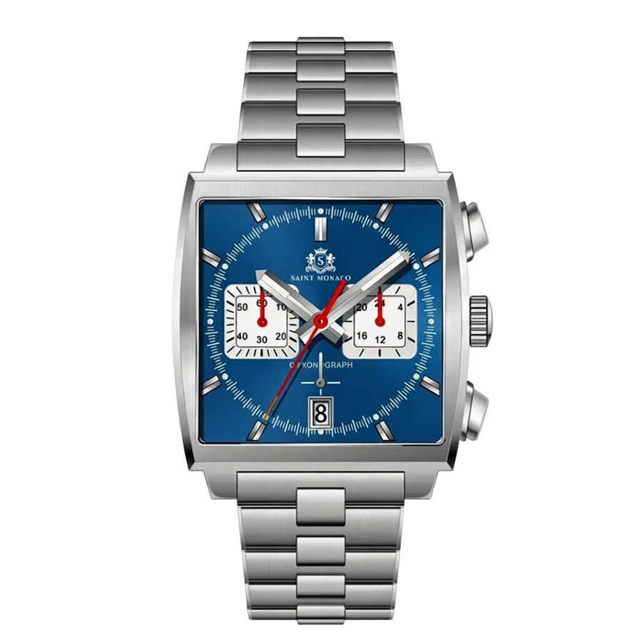 Monte Carlo — Blue Dial / Steel Bracelet
